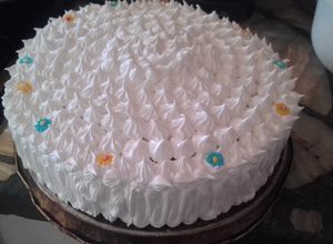 Una foto de Merengue fácil  y rápido