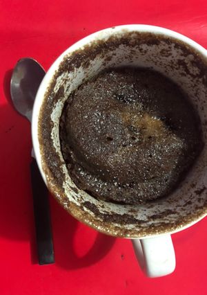 Una foto de Mug cake de cacao con harina de Almendra