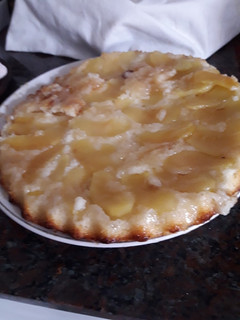 Una foto de Tarta de manzanas a mi manera