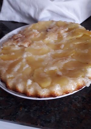Una foto de Tarta de manzanas a mi manera
