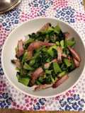Bokchoy with Charsiu