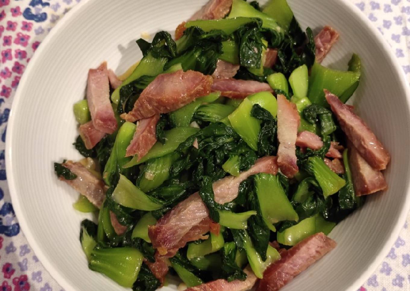 Bokchoy with Charsiu