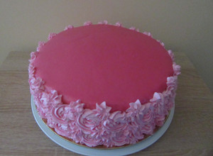 Puncskrémes torta recept fotója