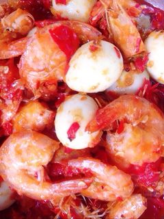 Foto resep Sambal Udang Telur Puyuh