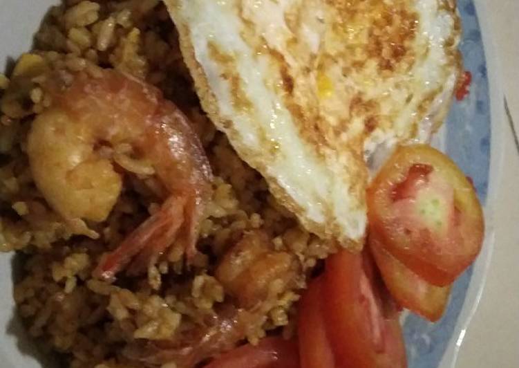 Nasi goreng udang ๐ค