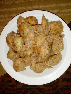 Yam balls ainihin hoton girkin