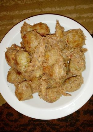 Yam balls ainihin hoton girkin