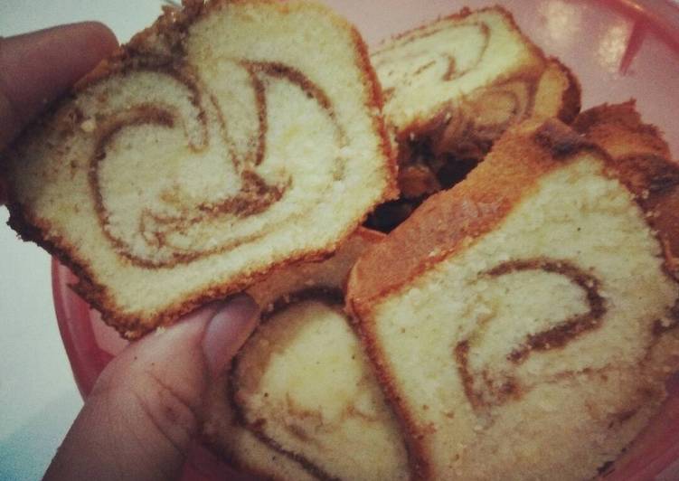 Resep Marble Cake Pak Sahak, Bikin Ngiler