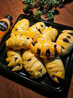 Foto resep Roti Manis Pisang Cokelat