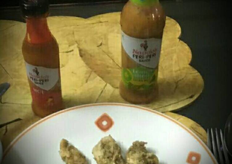 Recipe of Perfect Chicken with peri peri sauce