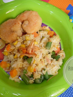 Foto resep Menu anak curry fried rice