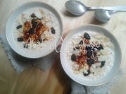Gambar bubur oat manis