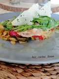 Dorada en papillote al microondas