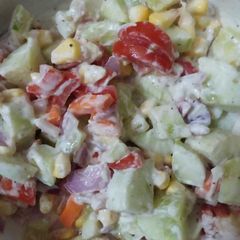 A picture of Vegetable salad.