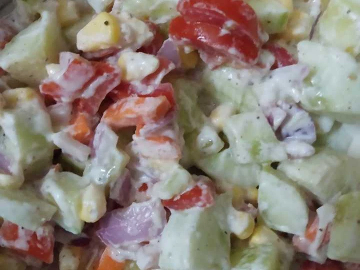 Recipe Vegetable salad the Perfect Makes you drool