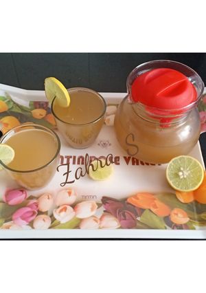 A picture of Tangy Nimbu Pani.
