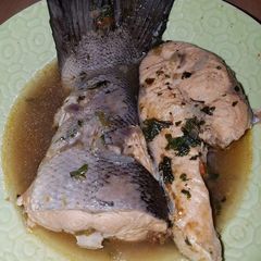 A picture of Fish peppersoup.