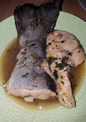 A picture of Fish peppersoup.