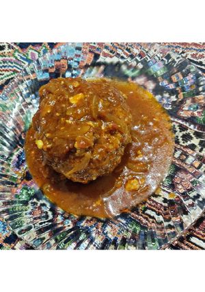 عکسی از دستور کوفته مرغ