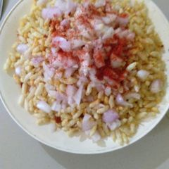 A picture of Hostel style bhel.