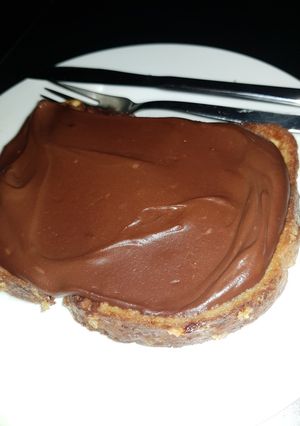 Una foto de Nutella saludable