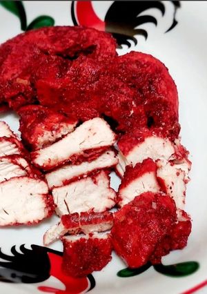 Foto resep Fillet Ayam Angkak Merah Manis (Versi Rice Cooker)