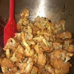 A picture of Spicy Roasted Cauliflower.
