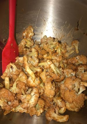A picture of Spicy Roasted Cauliflower.