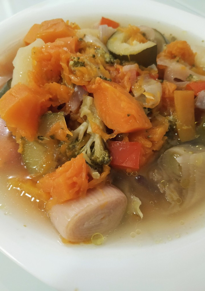 Una foto de Cocido de verduras