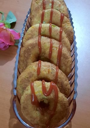 عکسی از دستور دونات ژامبون
