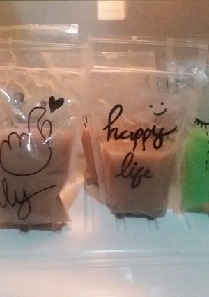 Foto resep Puding sedot 3 rasa