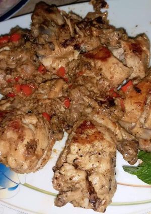A picture of Chicken Afghani.