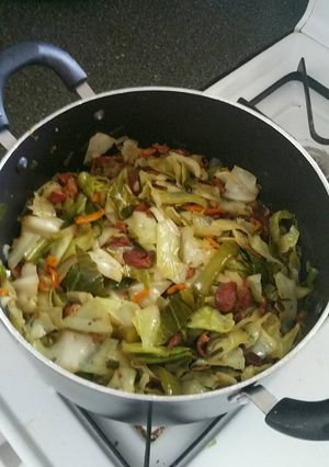 A picture of Saute Cabbage.