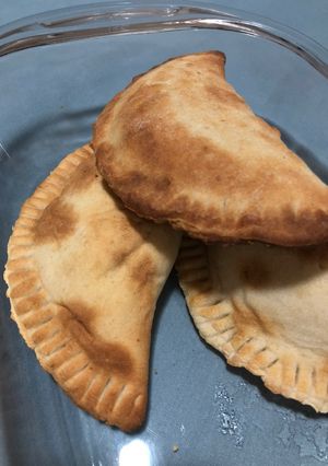 Una foto de Empanadas de pollo en air fryer
