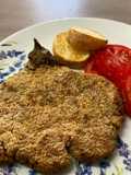 Berenjena apanada en airfryer