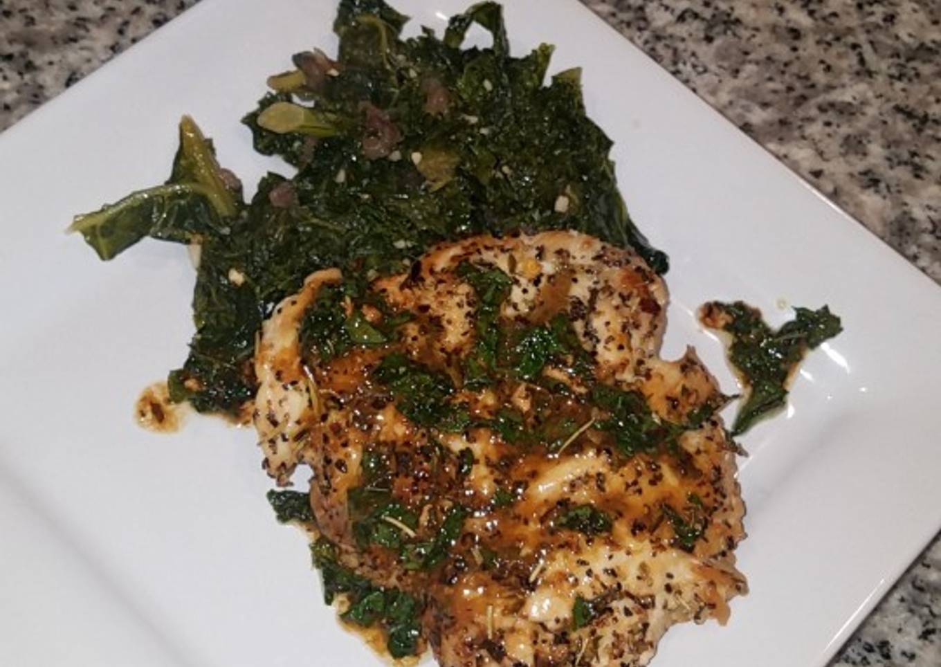 Quick-fried chicken
