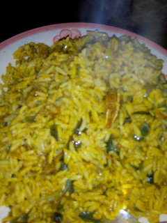 A picture of Native jollof rice.