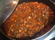 Una foto de bife de carne vacuna
