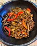 Cá bống trứng kho tiêu