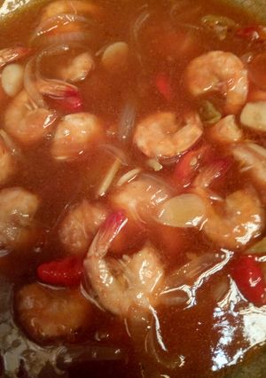 Foto resep Udang saus tiram