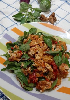 Foto resep Sambel tempe kemangi