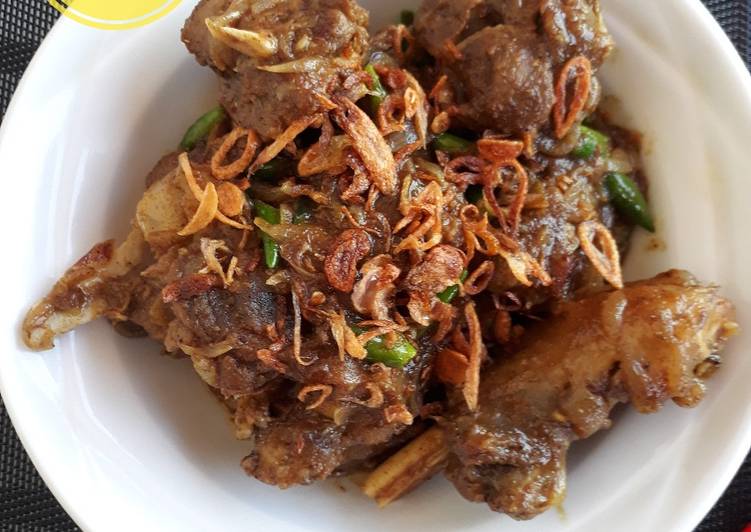 Talawa Ghost kambing goreng pedas