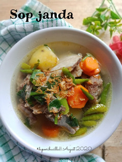 Foto resep Sop janda