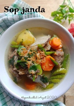 Foto resep Sop janda