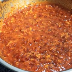 Sev Tomato Bhaji A picture of Sev Tomato Bhaji.