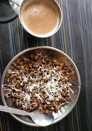 A picture of Masala Chana.