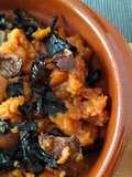 Patatas revolconas con setas