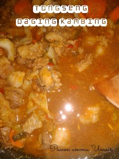 Foto resep Tongseng daging kambing