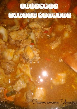 Foto resep Tongseng daging kambing