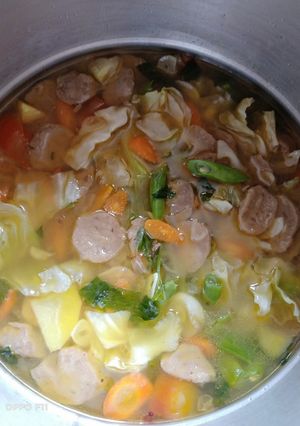 Foto resep Sayur Sop Baso sapi
